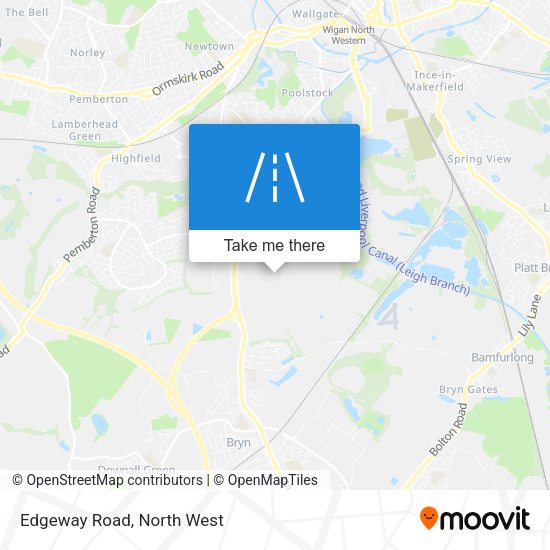 Edgeway Road map