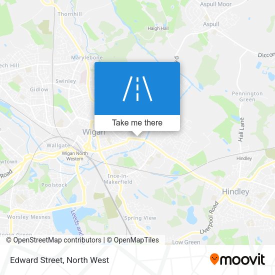 Edward Street map