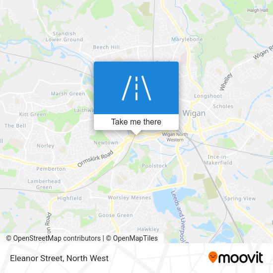 Eleanor Street map