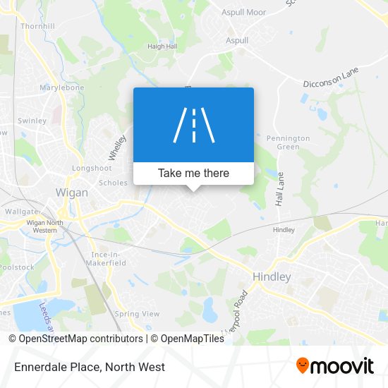 Ennerdale Place map