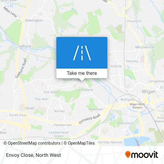 Envoy Close map