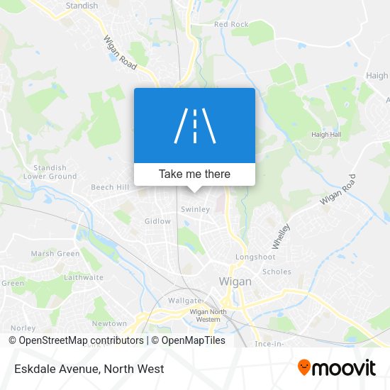 Eskdale Avenue map