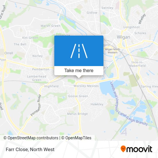 Farr Close map