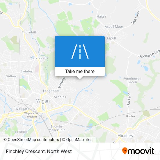 Finchley Crescent map
