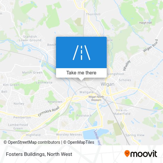 Fosters Buildings map