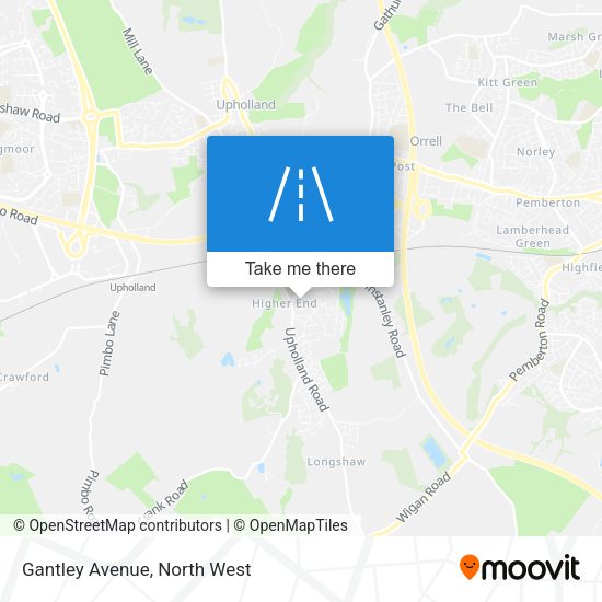 Gantley Avenue map