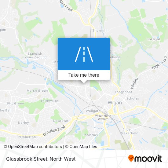 Glassbrook Street map