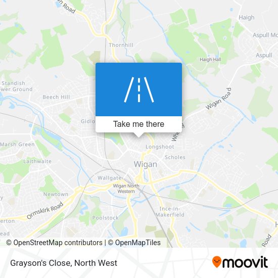 Grayson's Close map