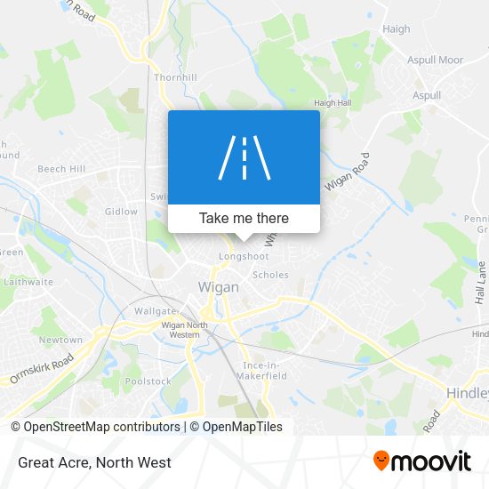 Great Acre map