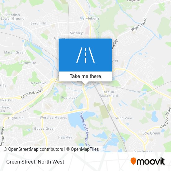 Green Street map