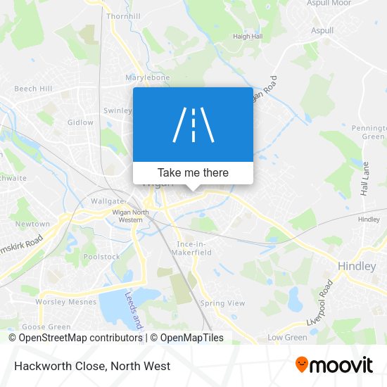 Hackworth Close map