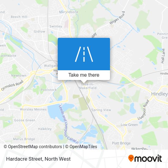 Hardacre Street map