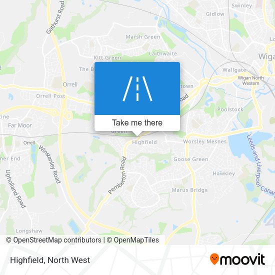 Highfield map