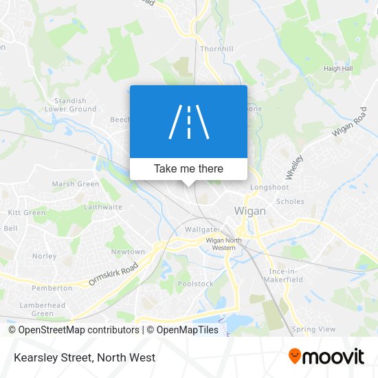 Kearsley Street map
