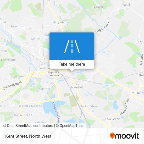 Kent Street map