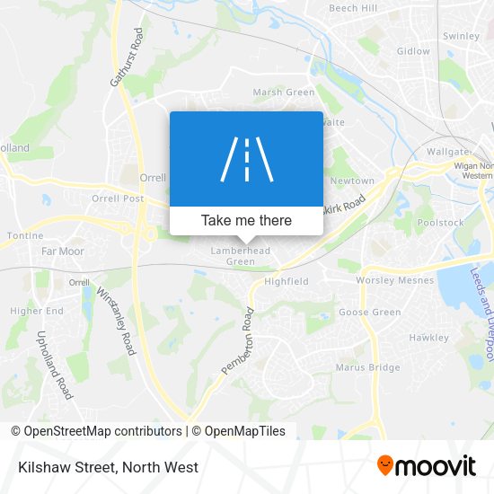 Kilshaw Street map