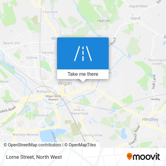 Lorne Street map