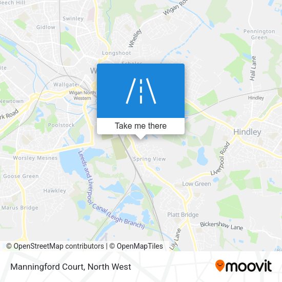 Manningford Court map