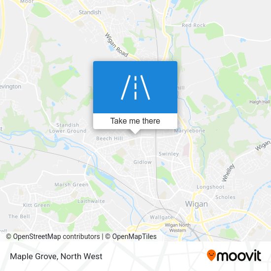 Maple Grove map
