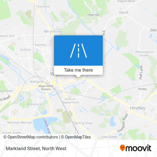 Markland Street map