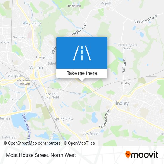 Moat House Street map