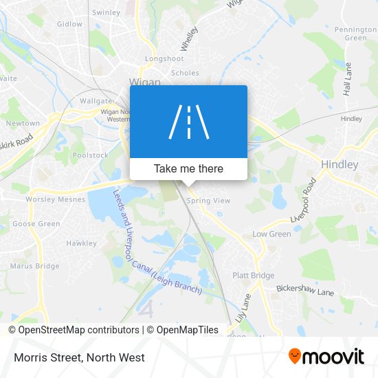 Morris Street map