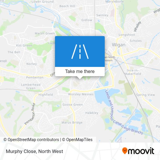 Murphy Close map