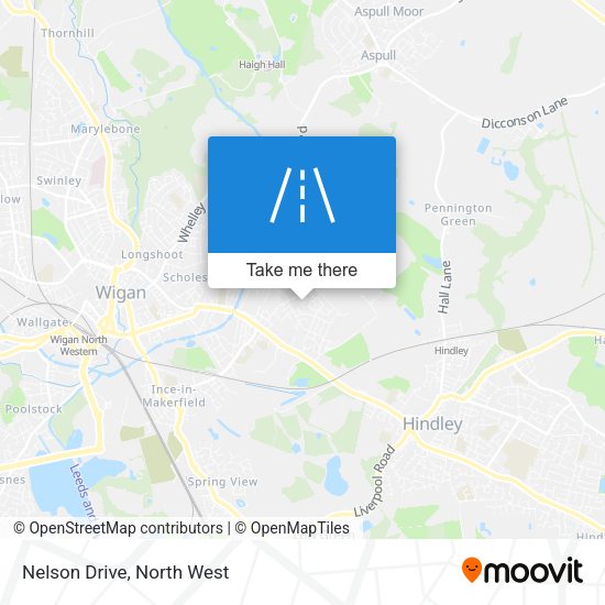 Nelson Drive map