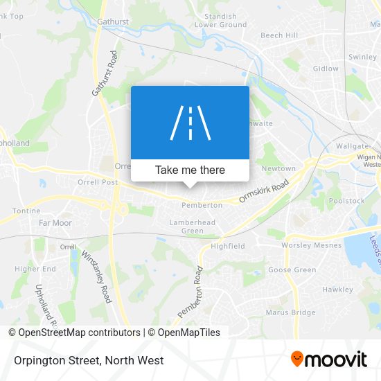 Orpington Street map