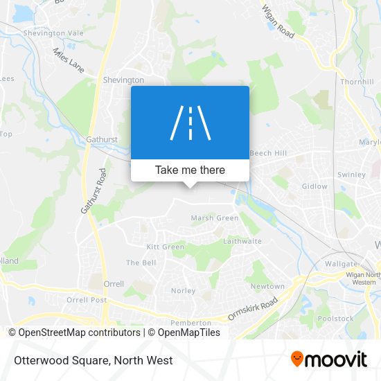 Otterwood Square map