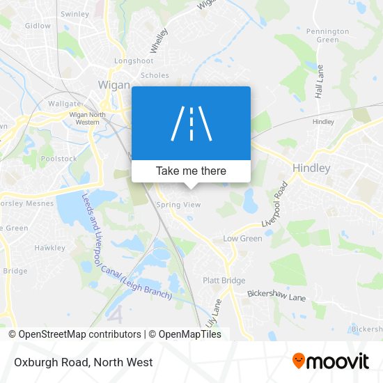 Oxburgh Road map