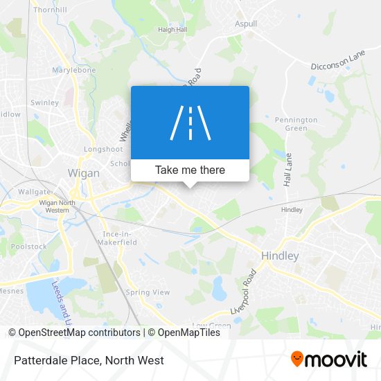 Patterdale Place map