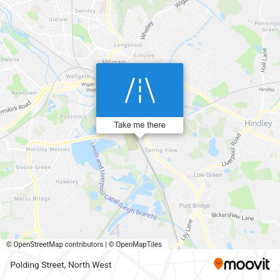 Polding Street map