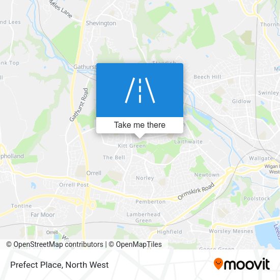 Prefect Place map