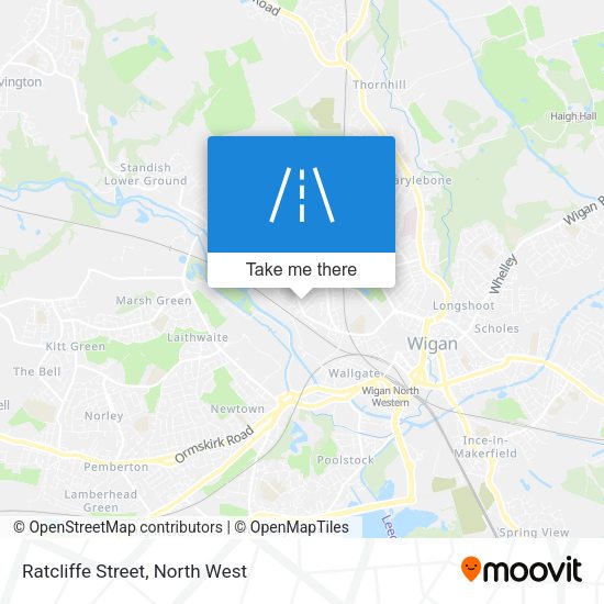 Ratcliffe Street map