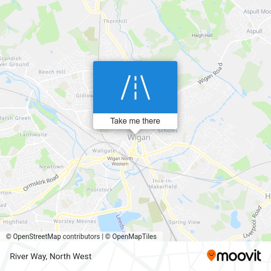 River Way map