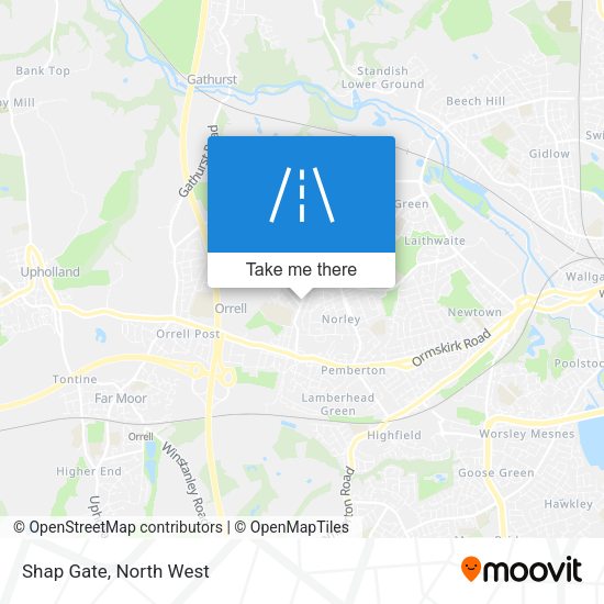Shap Gate map