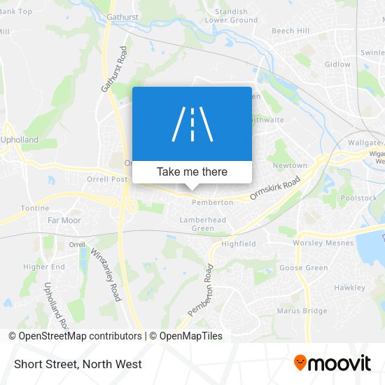 Short Street map