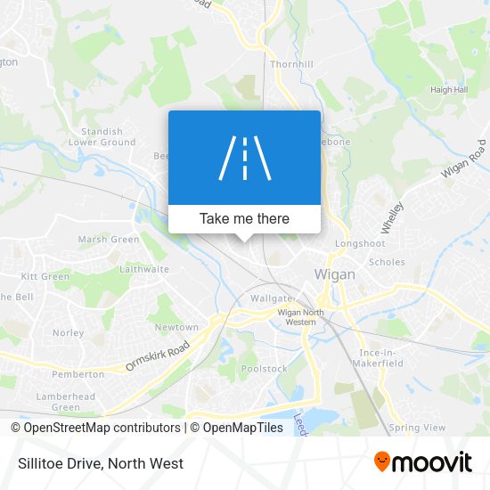 Sillitoe Drive map