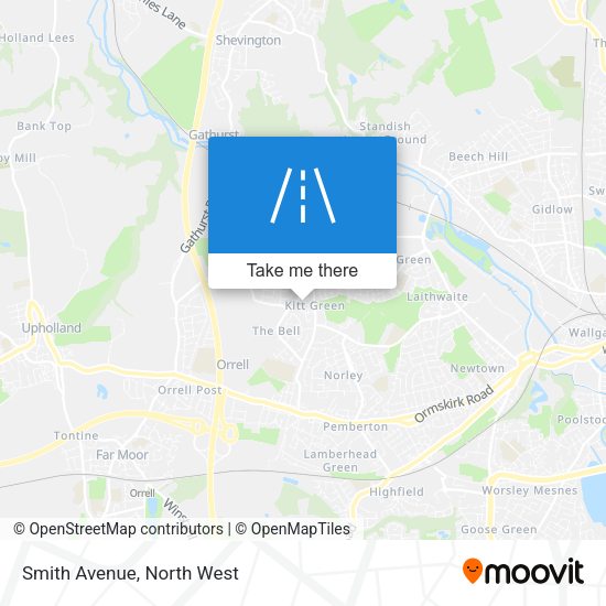 Smith Avenue map