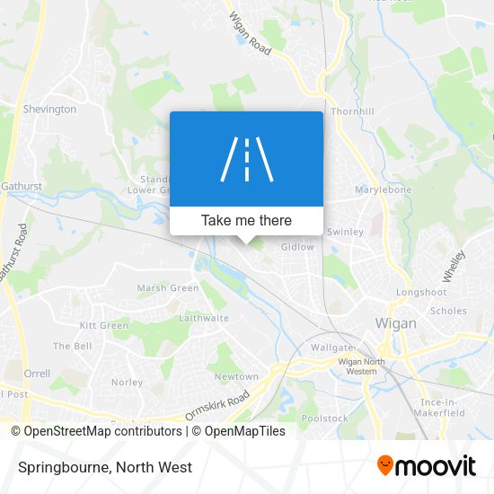 Springbourne map