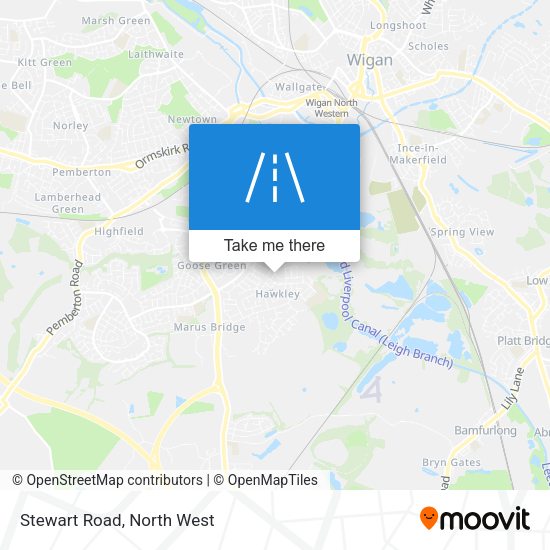 Stewart Road map