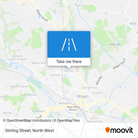 Stirling Street map