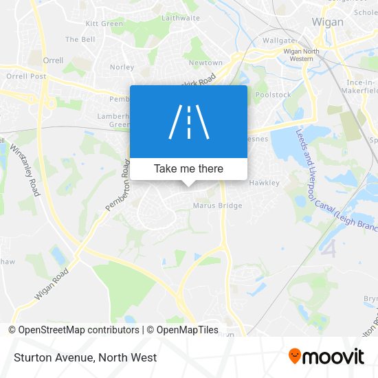 Sturton Avenue map
