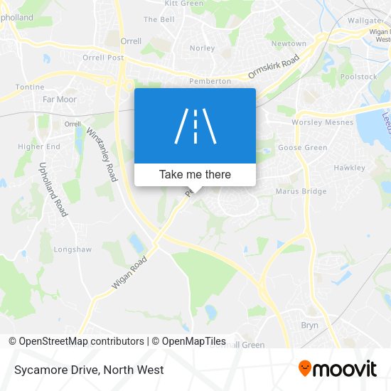 Sycamore Drive map
