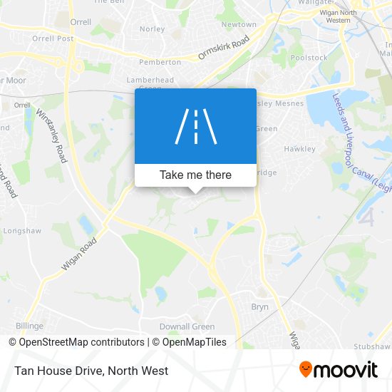 Tan House Drive map