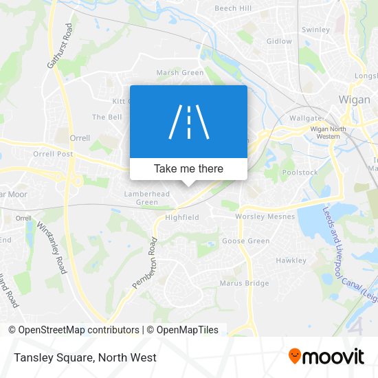 Tansley Square map