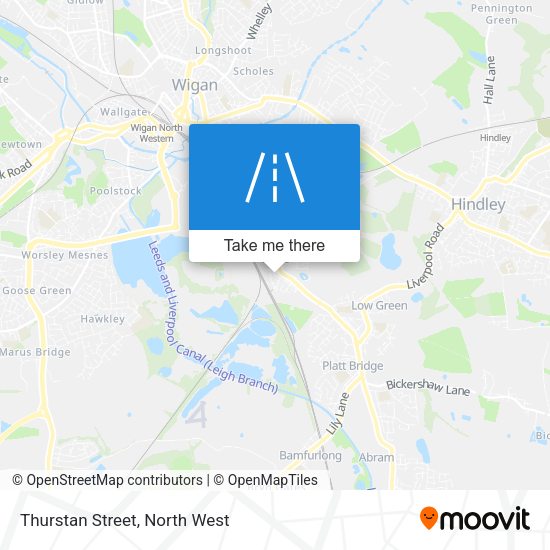 Thurstan Street map