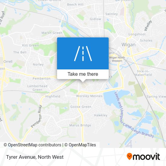 Tyrer Avenue map