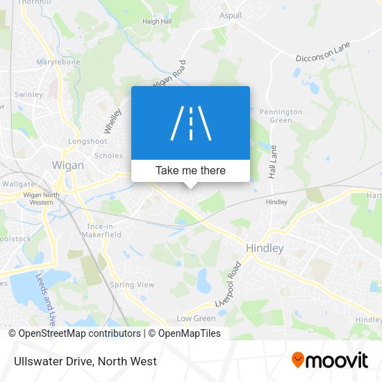 Ullswater Drive map